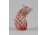 Kisméretű pikkely mintás Herendi porcelán cica 4 cm