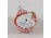 Kisméretű pikkely mintás Herendi porcelán cica 4 cm