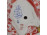 Kisméretű pikkely mintás Herendi porcelán cica 4 cm