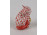 Kisméretű pikkely mintás Herendi porcelán cica 4 cm