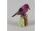 Régi Herendi mini porcelán kardinál madár figura 5.3 cm