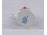 Kisméretű pikkely mintás Herendi porcelán bagoly 13 cm