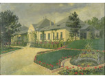 Kisnemesi kúria parkkal 1927