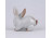 Zsolnay nyúl, nyuszi porcelán figura