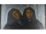 Fontos Sándor : Nővérek 74.5 x 42.5 cm