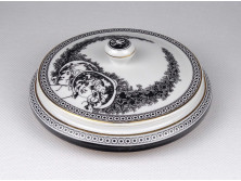 Jurcsák László Hollóházi porcelán bonbonier 12.5 cm