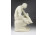 Kisfaludi Strobl Zsigmond törölköző nő kerámia szobor 33 cm