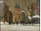 Berkes Antal : Budapesti utcarészlet télen 