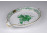 Zöld Apponyi mintás Herendi porcelán hamutál