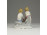 Régi Hummel porcelán tűzrakó gyerekek 7 cm