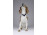 Régi Hutschenreuther porcelán kutya 20 cm