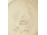 Antik virágos Láng M. Budapest majolika tál "Mariska 1914" felirattal 34.5 cm