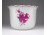 Lila Apponyi mintás Herendi porcelán kaspó 9.5 cm