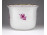 Lila Apponyi mintás Herendi porcelán kaspó 9.5 cm