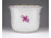 Lila Apponyi mintás Herendi porcelán kaspó 9.5 cm