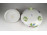 Puttó díszes hatalmas Viktória mintás Herendi porcelán bonbonier