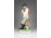 Régi Zsolnay furulyázó legény porcelán figura 26.2 cm