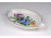 Virág mintás Herendi porcelán hamutál 9 cm