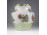 Viktória mintás Herendi porcelán váza 15 cm