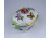 Régi Viktória mintás Herendi porcelán bonbonier