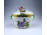 Régi Viktória mintás Herendi porcelán bonbonier