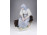 Nagyméretű Zsolnay Sinkó porcelán szobor - Rőzsén ülő asszony 26.5 cm