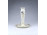 Vajszínű búzavirág mintás Zsolnay porcelán gyertyatartó 14 cm
