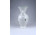 Antik virágmintás Herendi porcelán váza 20 cm