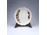 Vajszínű orchidea mintás Zsolnay porcelán tálka hamutál 12 cm
