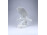 Antik festetlen Herendi turul porcelán figura