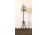 Antik osztrák bauhaus art deco réz álló fogas NAGYON RITKA 213 cm