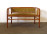 Art deco hajlított karfás kanapé