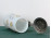 Antik fújtüveg ónfedeles kupa söröskorsó