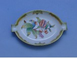 Viktória mintás herendi porcelán hamutál