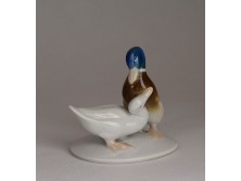 Régi jelzett német porcelán kacsa pár 8.5 cm