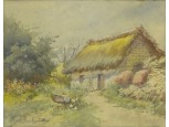 Gerhardt Alajosné : Tanyasi udvar
