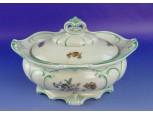 Régi nagyméretű porcelán cukorkínáló tál
