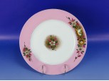 Régi PIRKENHAMMER porcelán dísztányér