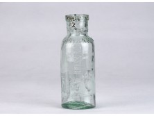 Antik bécsi DR. FRIEDLAENDER üveg 12 cm