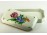 Régi nagyméretű Herendi porcelán bonbonier