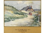 Tábor János akvarell 1910-ből