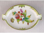 Viktória mintás Herendi porcelán hamutál