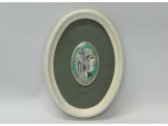 Szász Endre porcelán falikép 16.5 cm
