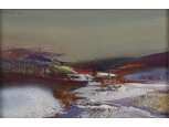 Zombori László : "Téli alföld" 1984