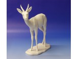 Wallendorf biszkvit porcelán zerge 16 cm