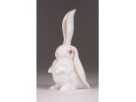 Herendi porcelán kajla fülű nyúl 10 cm