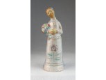 Jelzett Mészáros Géza kerámia figura 13 cm