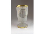 Antik S.P. Biedermeier talpas pohár 12.5 cm