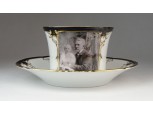 Antik porcelán teáscsésze PL S LONDON