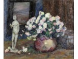Csendélet porcelánszoborral 1934